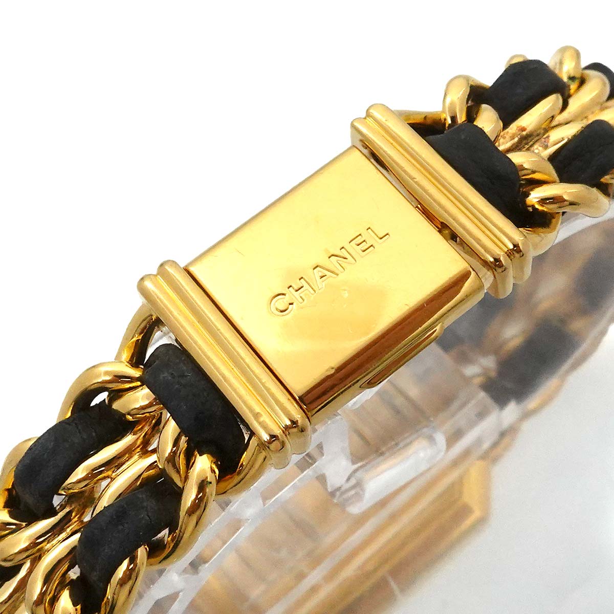 Premiere Size M H0001 Vintage Quartz Black Dial Ladies Watch