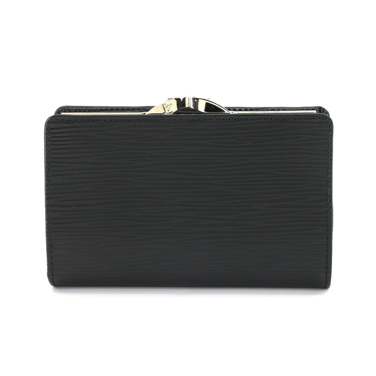 Epi Viennois Wallet Leather Noir M63242 Purse