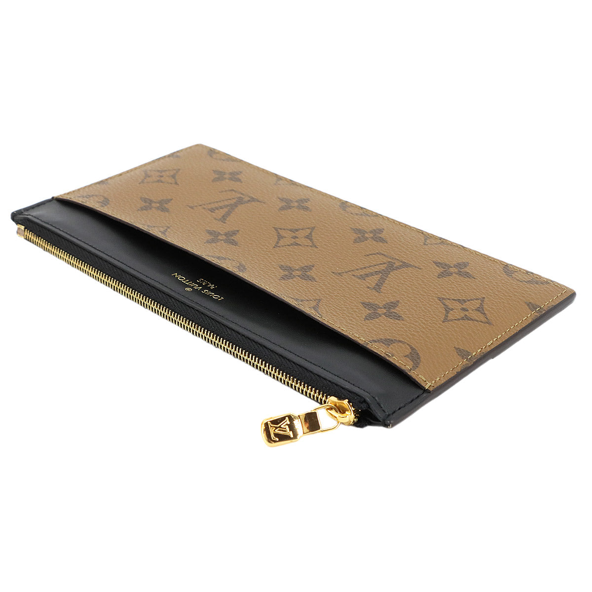 Monogram Reverse Slim Purse Long Wallet M80390