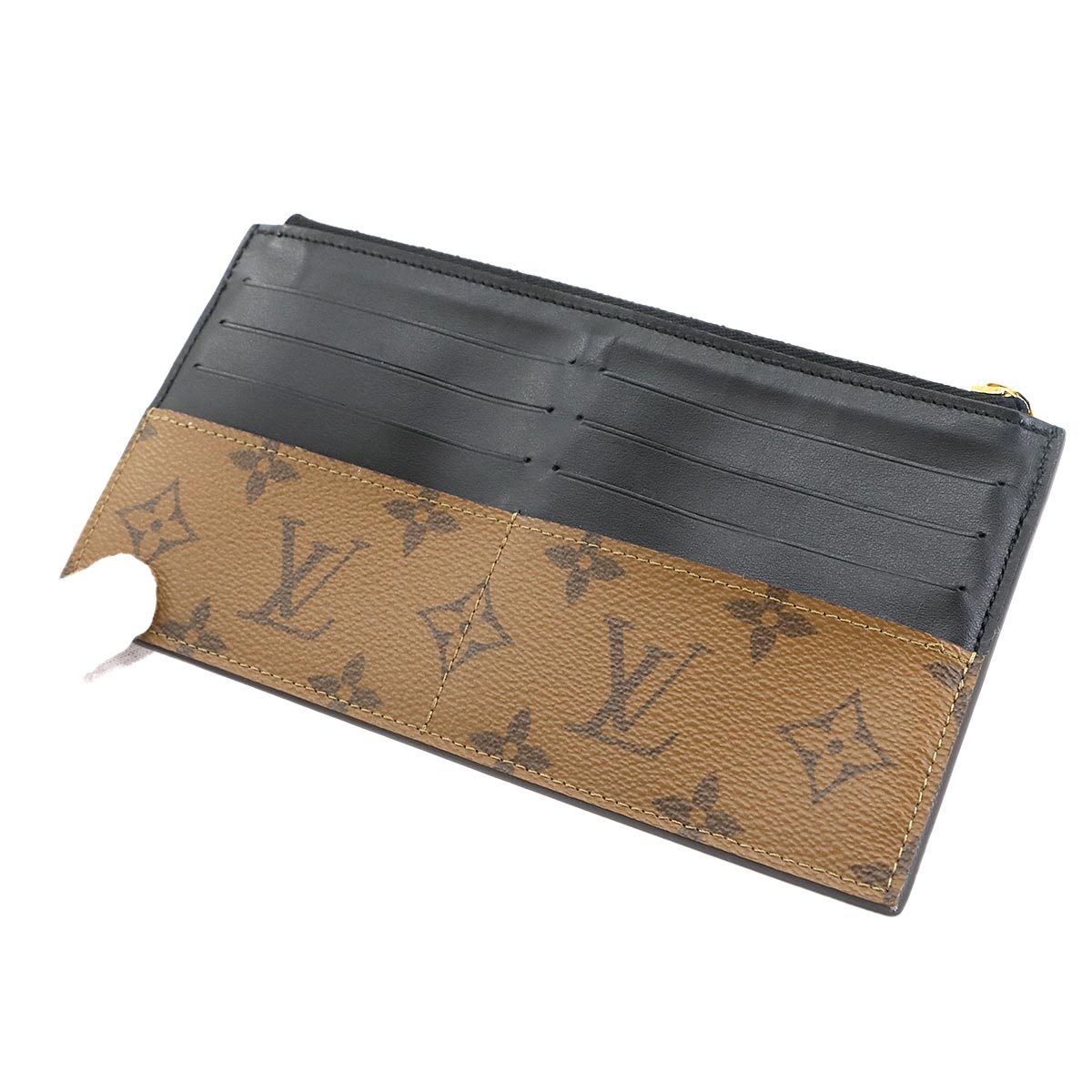 Monogram Reverse Slim Purse Long Wallet M80390