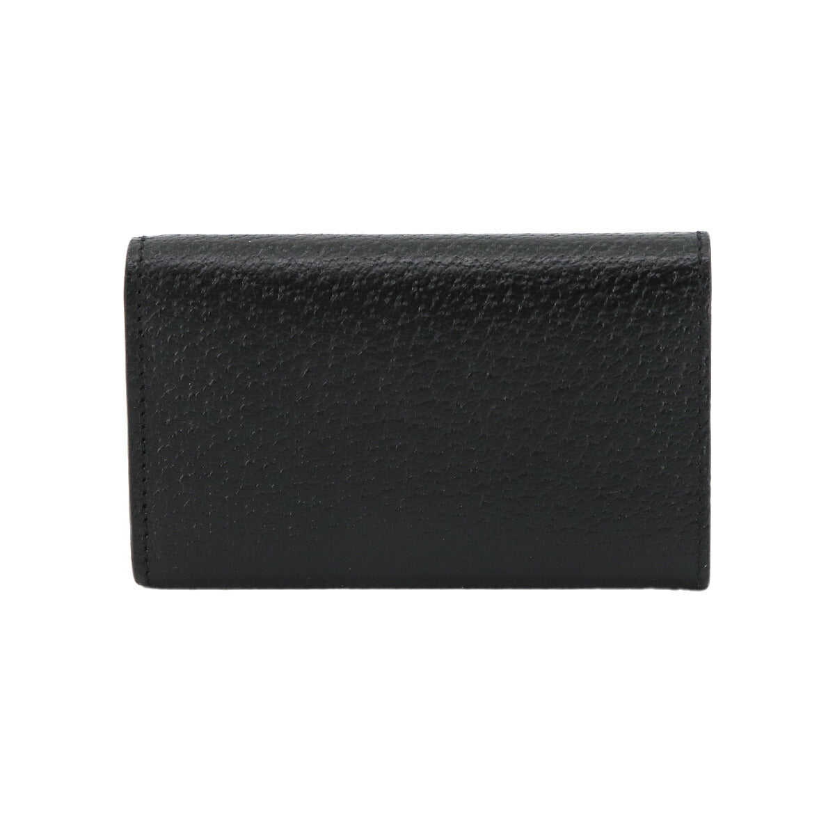 6 Key Case Leather Black