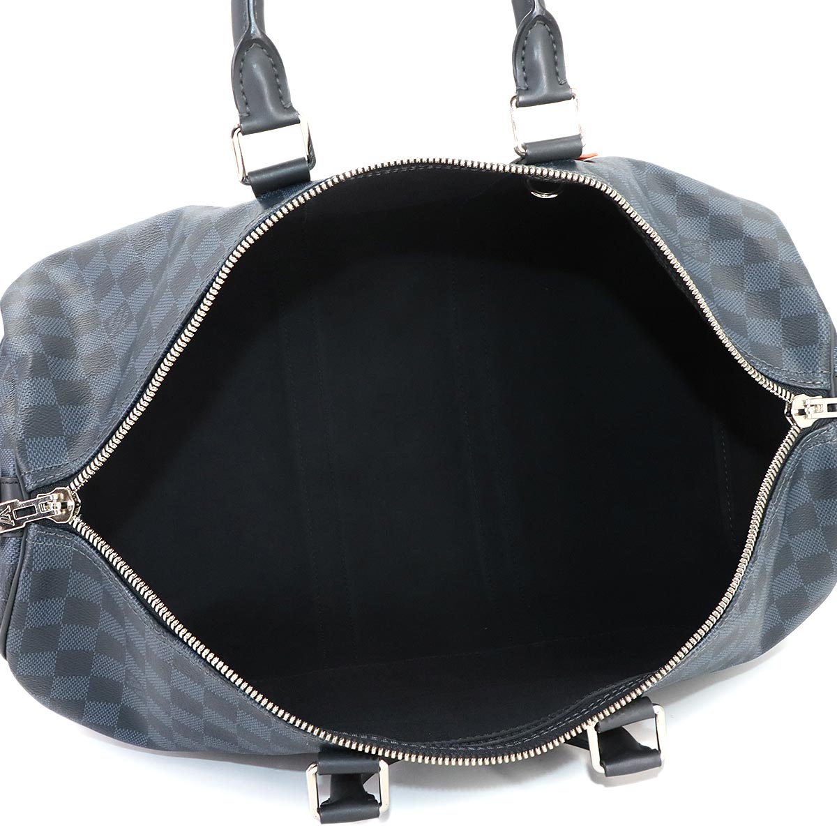 Damier Cobalt Keepall Bandouliere 45 Luggage N40166