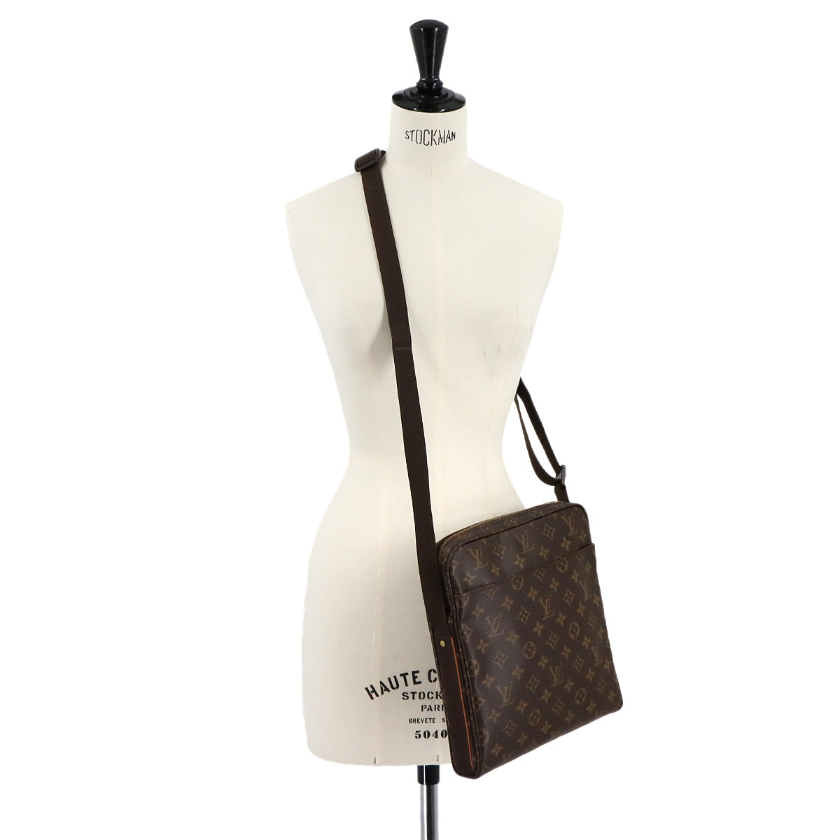 Monogram Trotteur Bobur Shoulder Bag Brown M97037 Purse