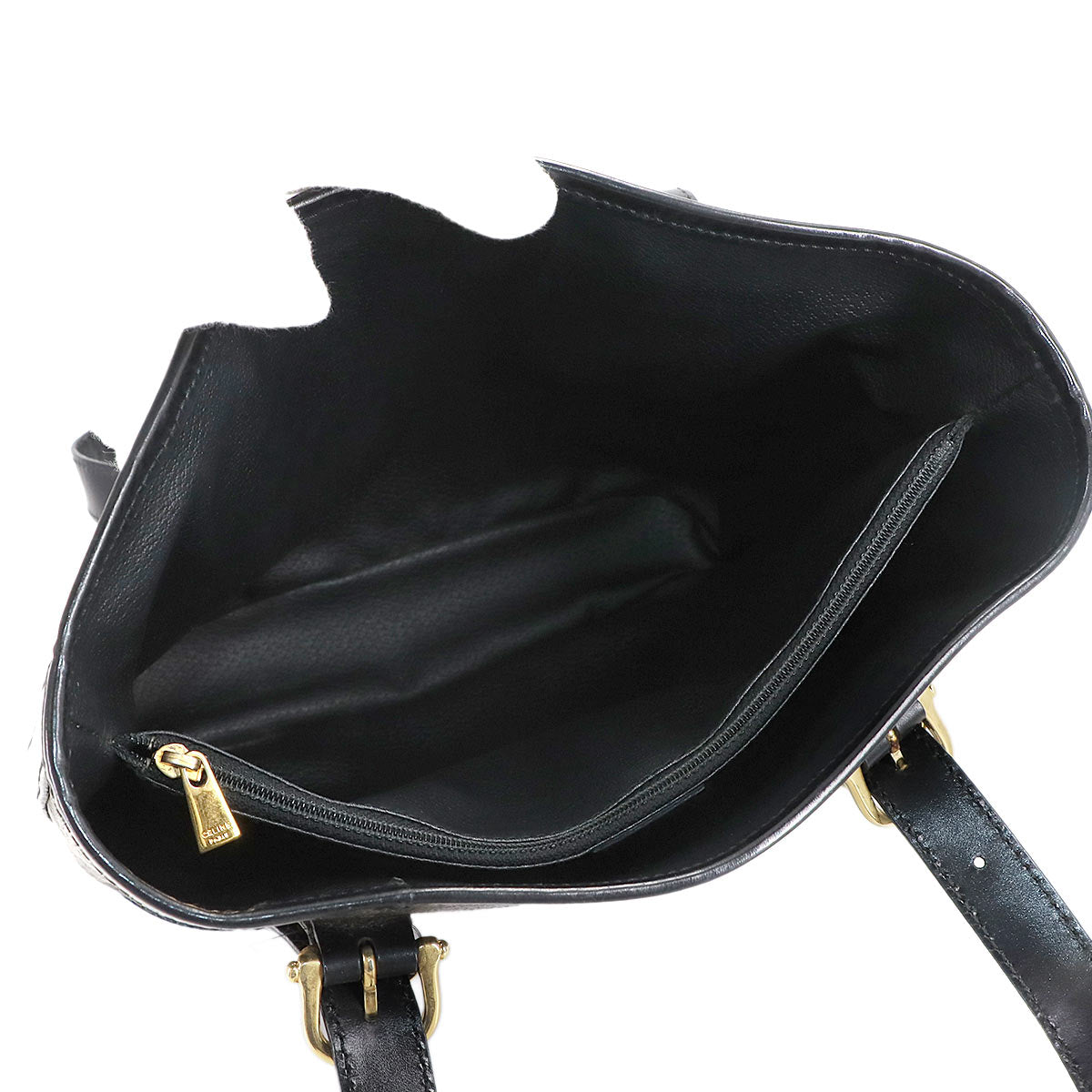 Macadam Tote Bag PVC Leather Black Brown Vintage Purse