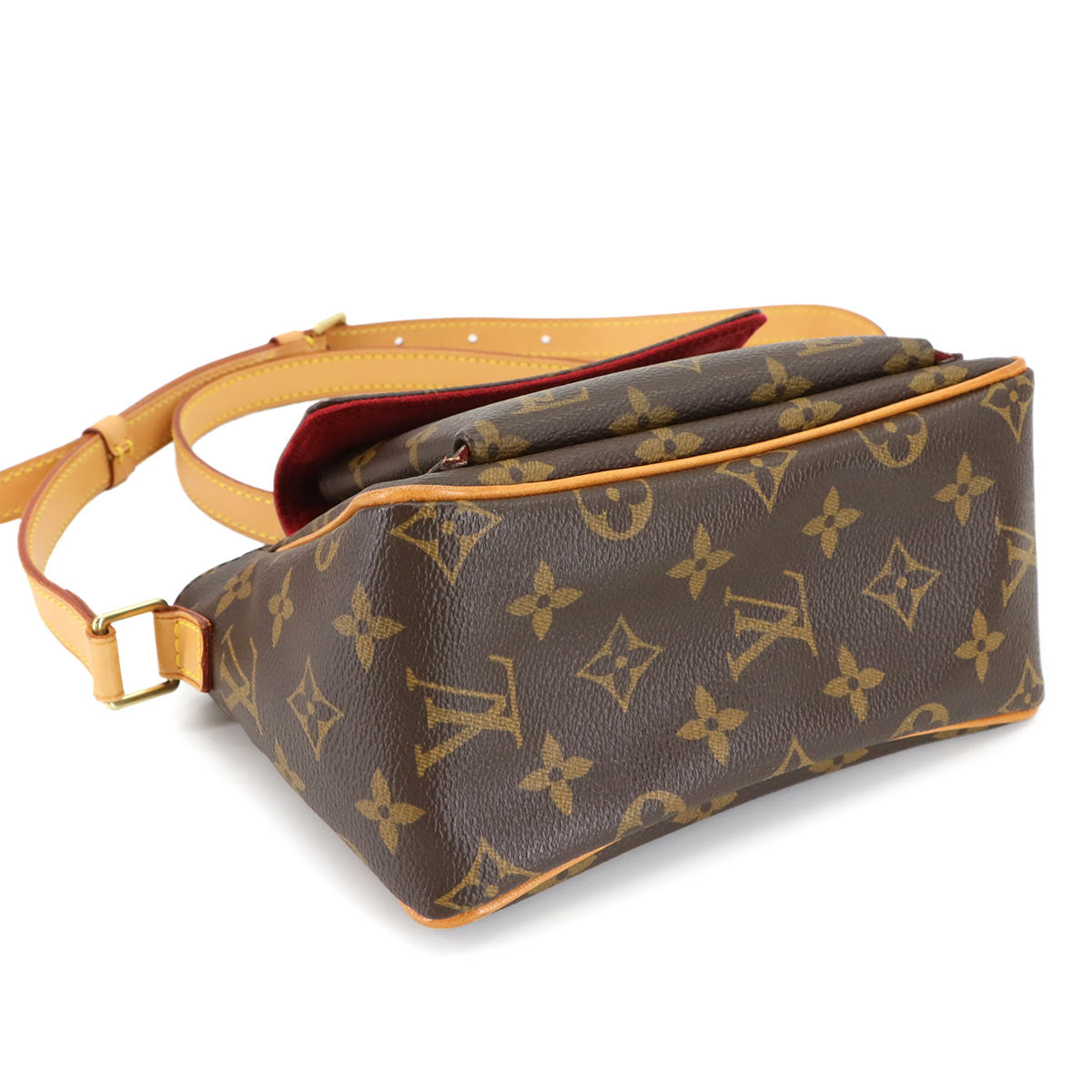 Monogram Viva Cite PM Shoulder Bag Brown M51165 Purse