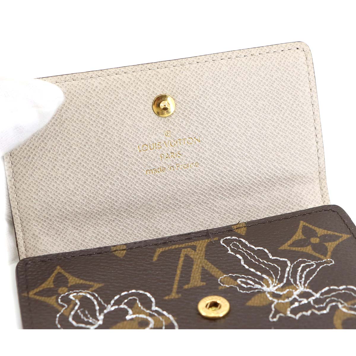 Monogram Dunsel Porte Monnaie Billets Cartes Credit