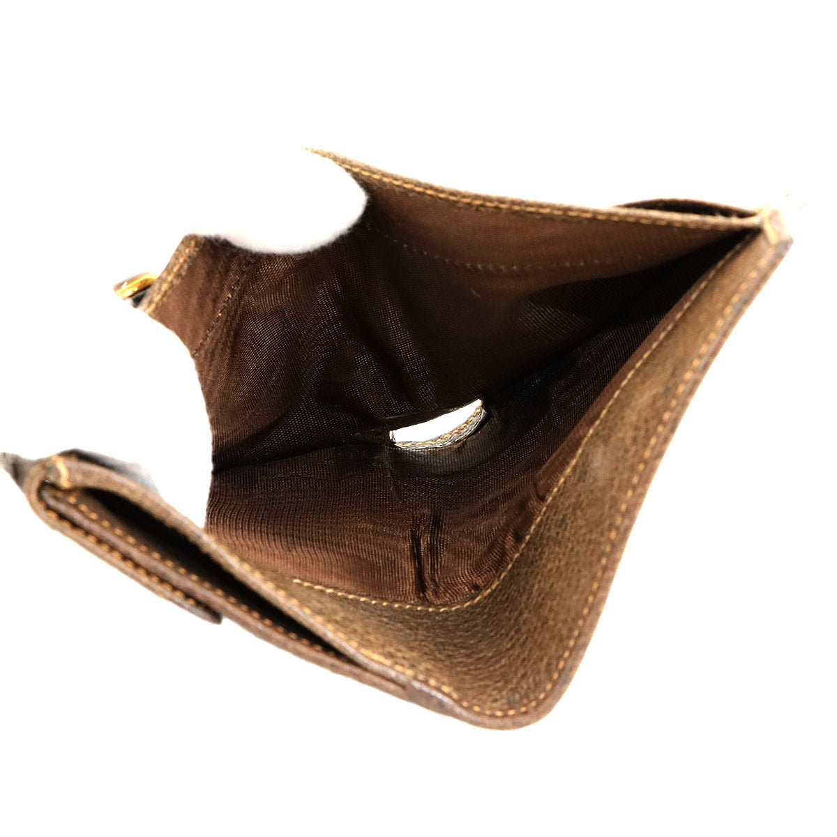 Web Stripe Compact Bi-Fold Wallet GG Supreme Canvas Vintage