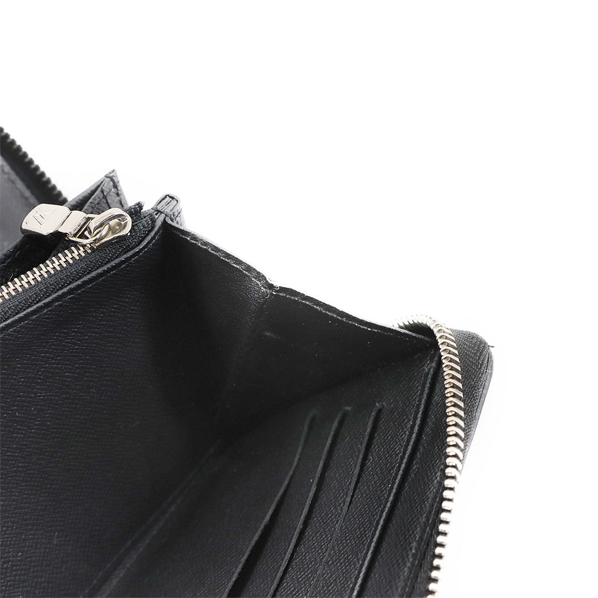 Epi Damier Graphite Zippy Organizer NM Long Wallet M69541