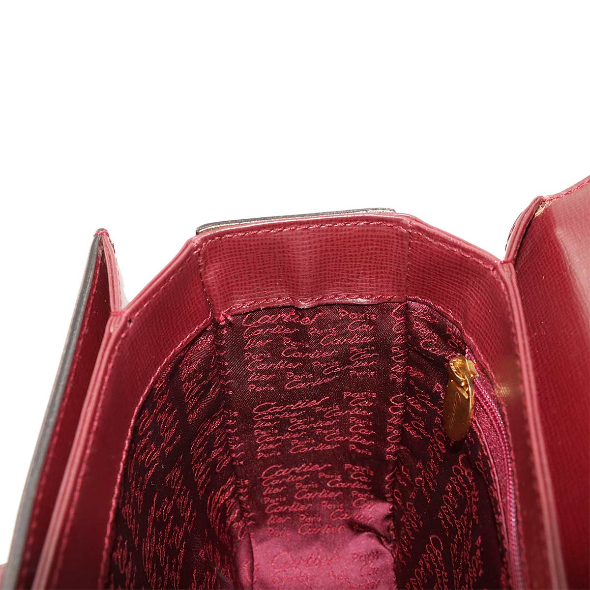 Must Line Shoulder Bag Leather Bordeaux Purse