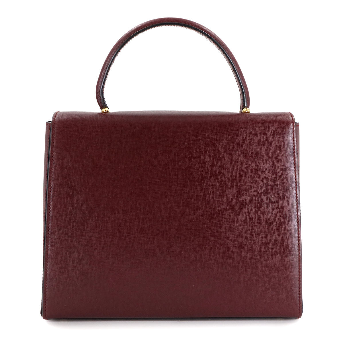 Must Hand Bag Leather Bordeaux Purse