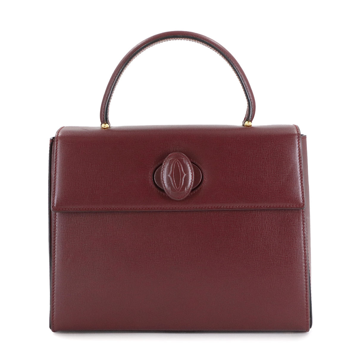 Must Hand Bag Leather Bordeaux Purse