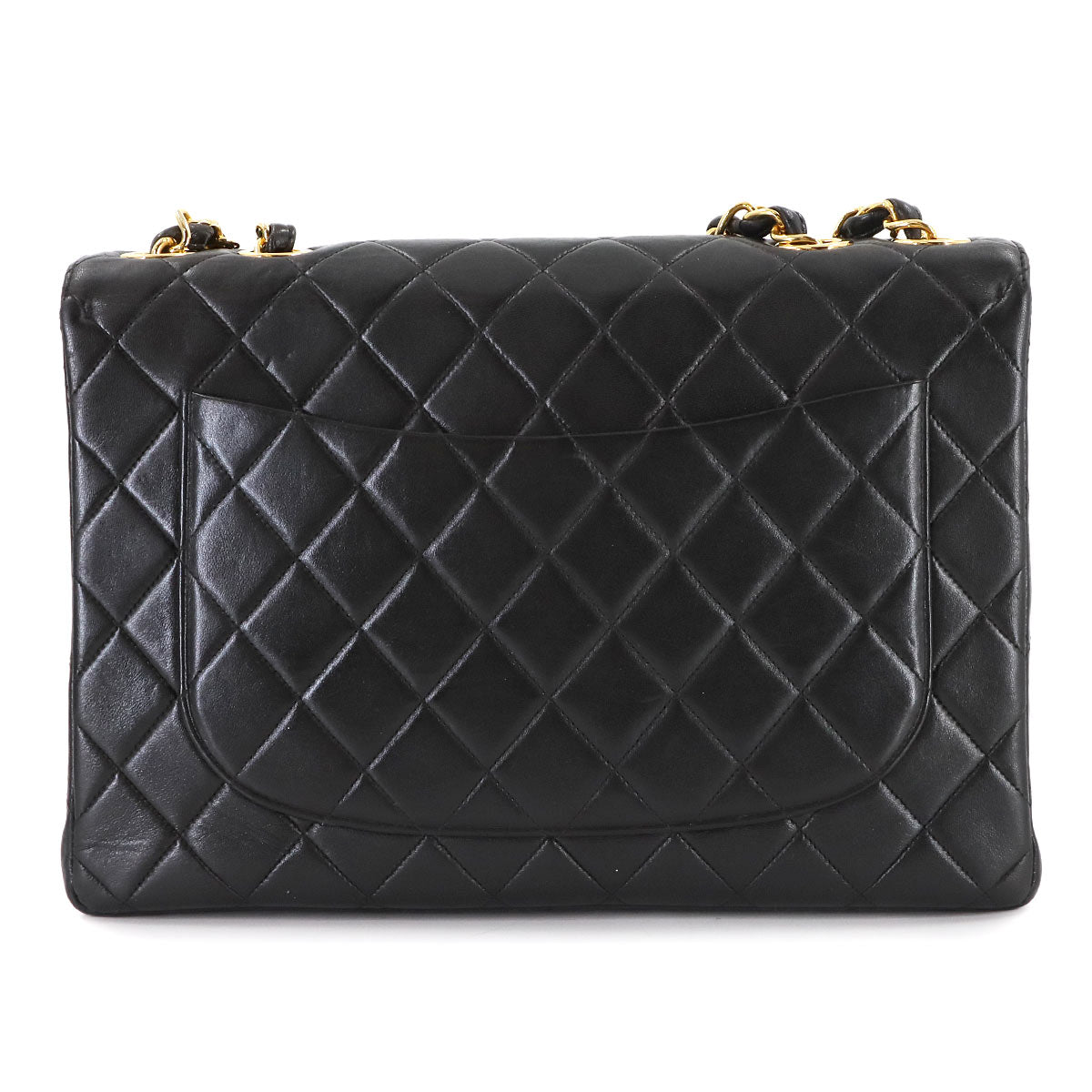 Matelasse 30 Chain Shoulder Bag Leather Black A04412 Vintage