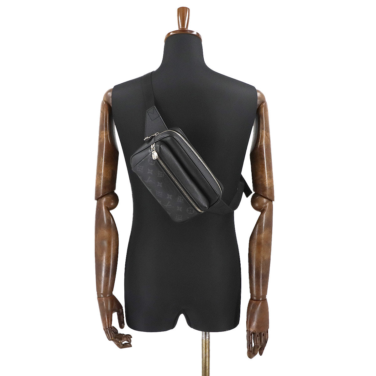 Taigarama Outdoor Bumbag CrossBody Bag Noir M30245 Purse