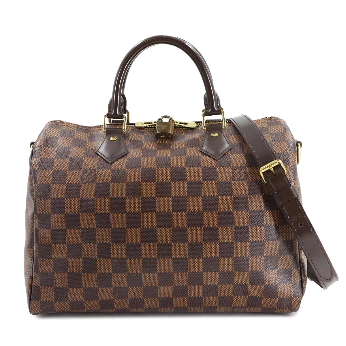 Damier Speedy Bandouliere 30 Hand Shoulder Bag N41367