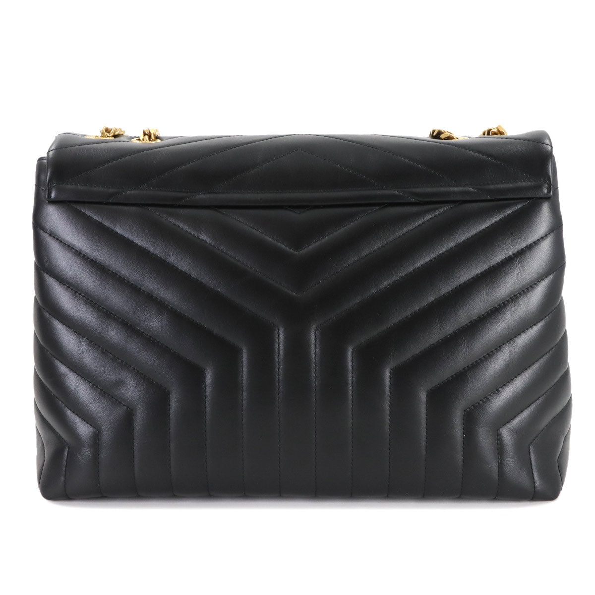 Loulou Large Shoulder Bag Leather Black 574947