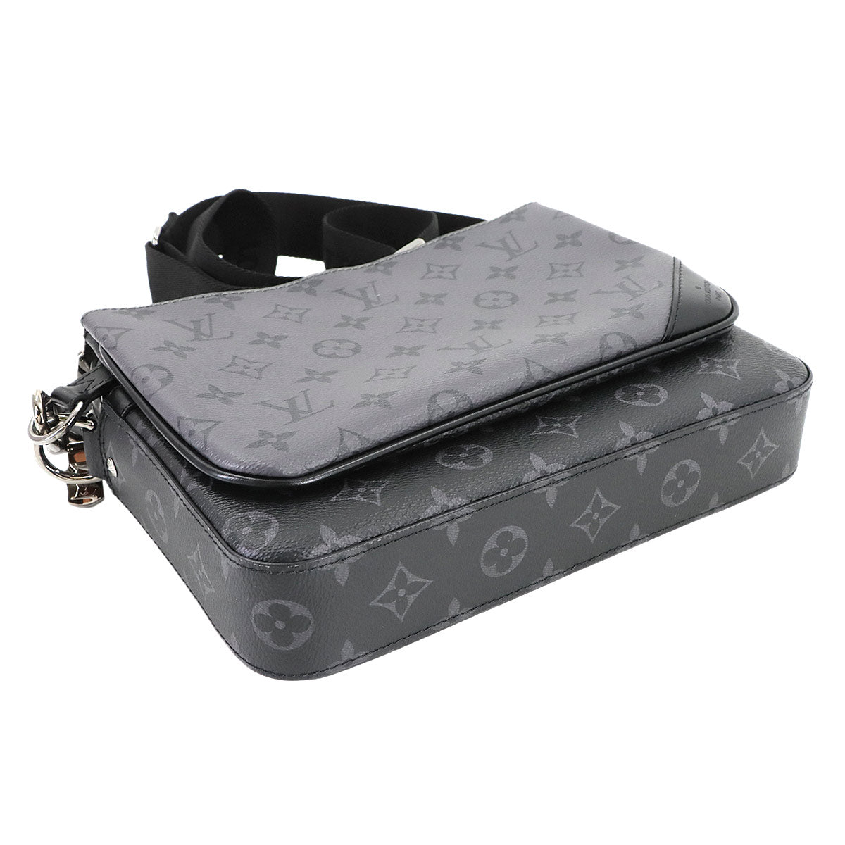 Monogram Eclipse Trio Messenger Shoulder Bag M69443 Purse