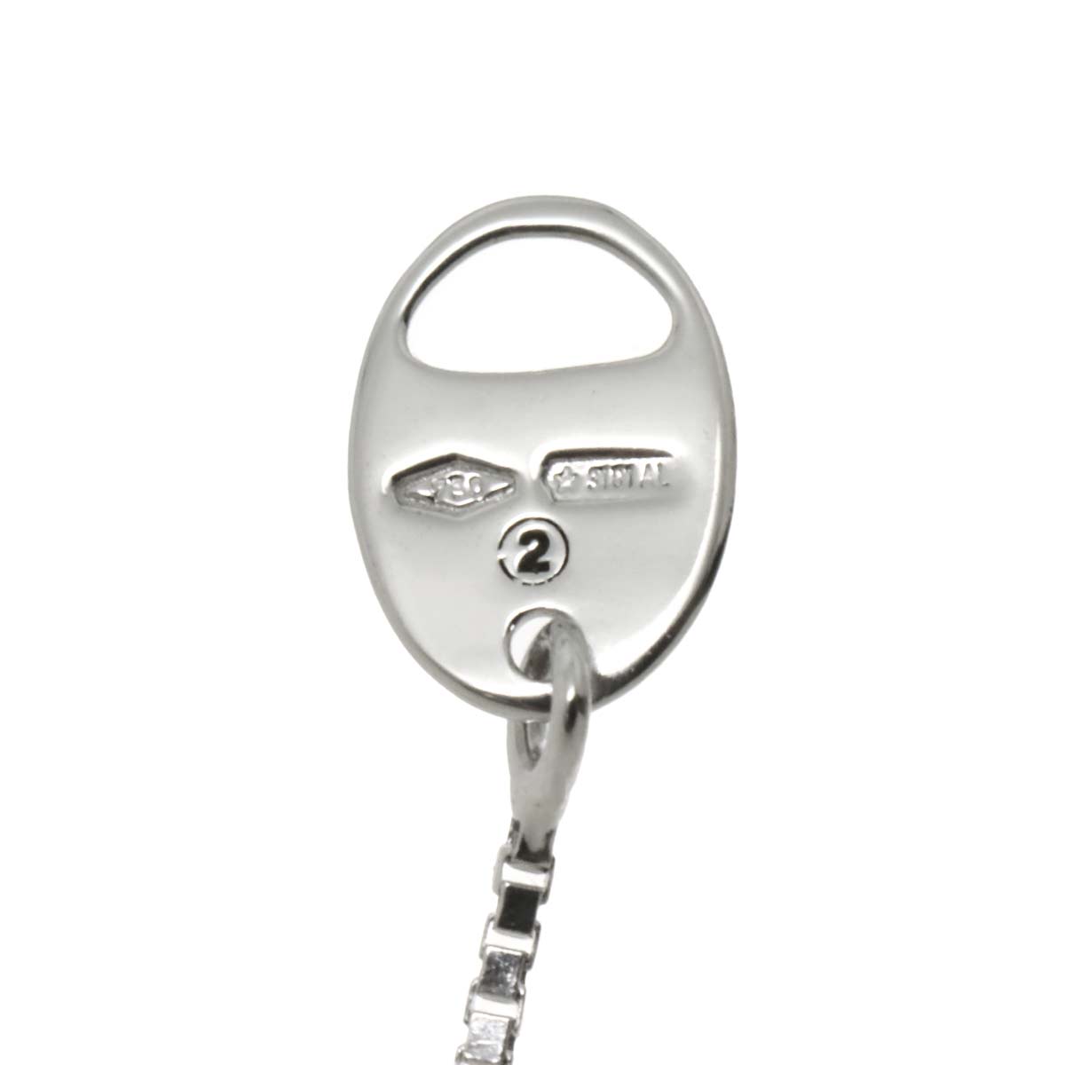 Belle Epoque Ruby Diamond Necklace 18K WG 750