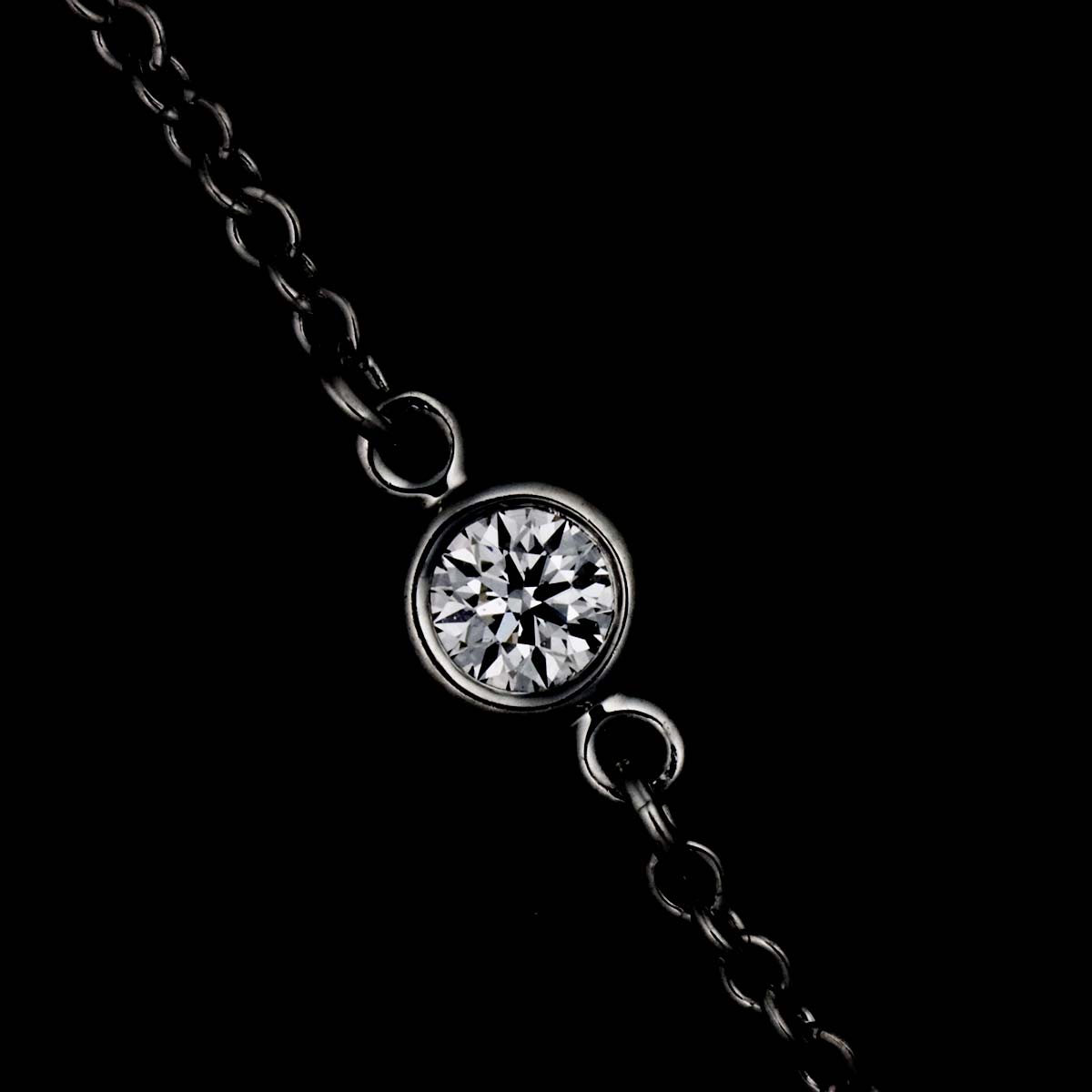 By The Yard Diamond 3P Bracelet Platinum