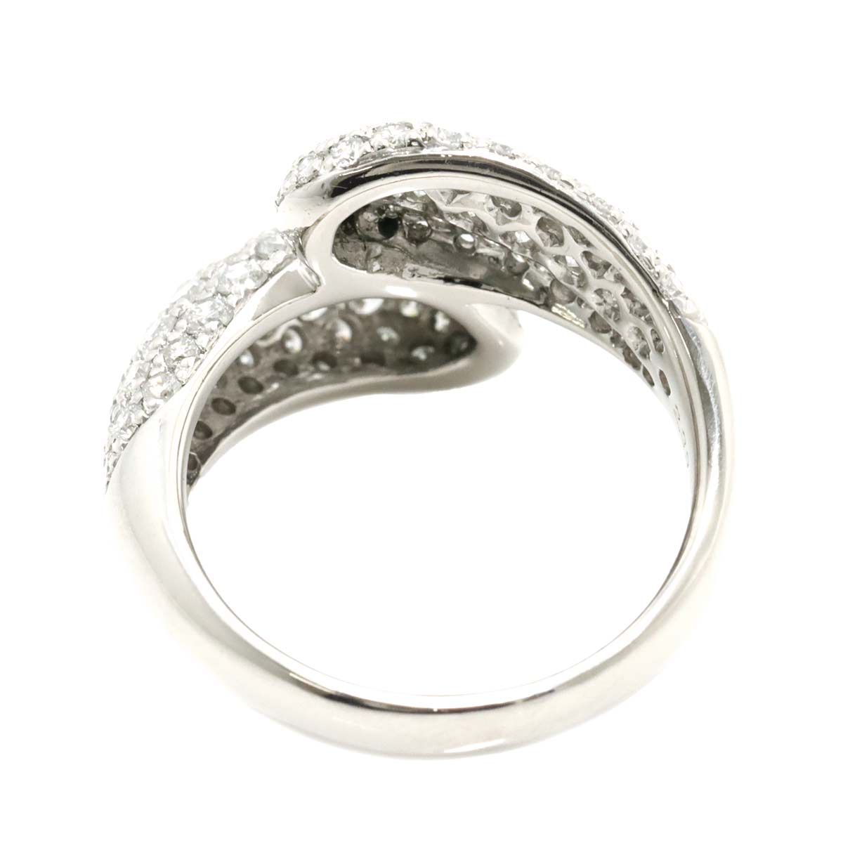 Diamond 2.33ct Ring Pt size7.5-7.75(US)