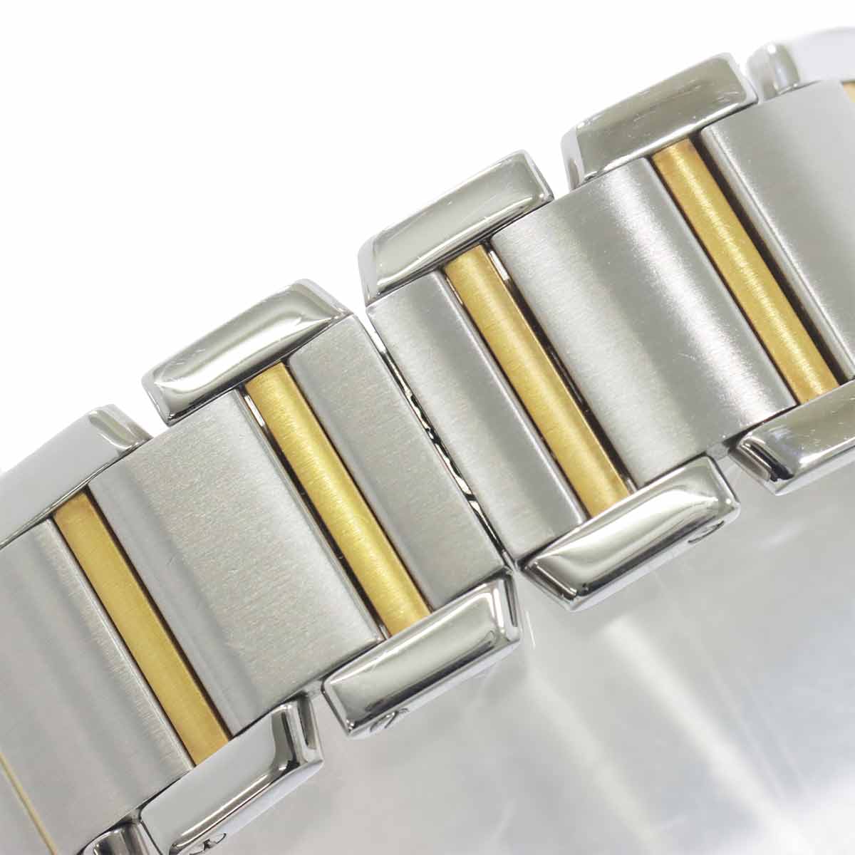 Tank Francaise LM W51005Q4 Automatic YG Silver Dial Mens