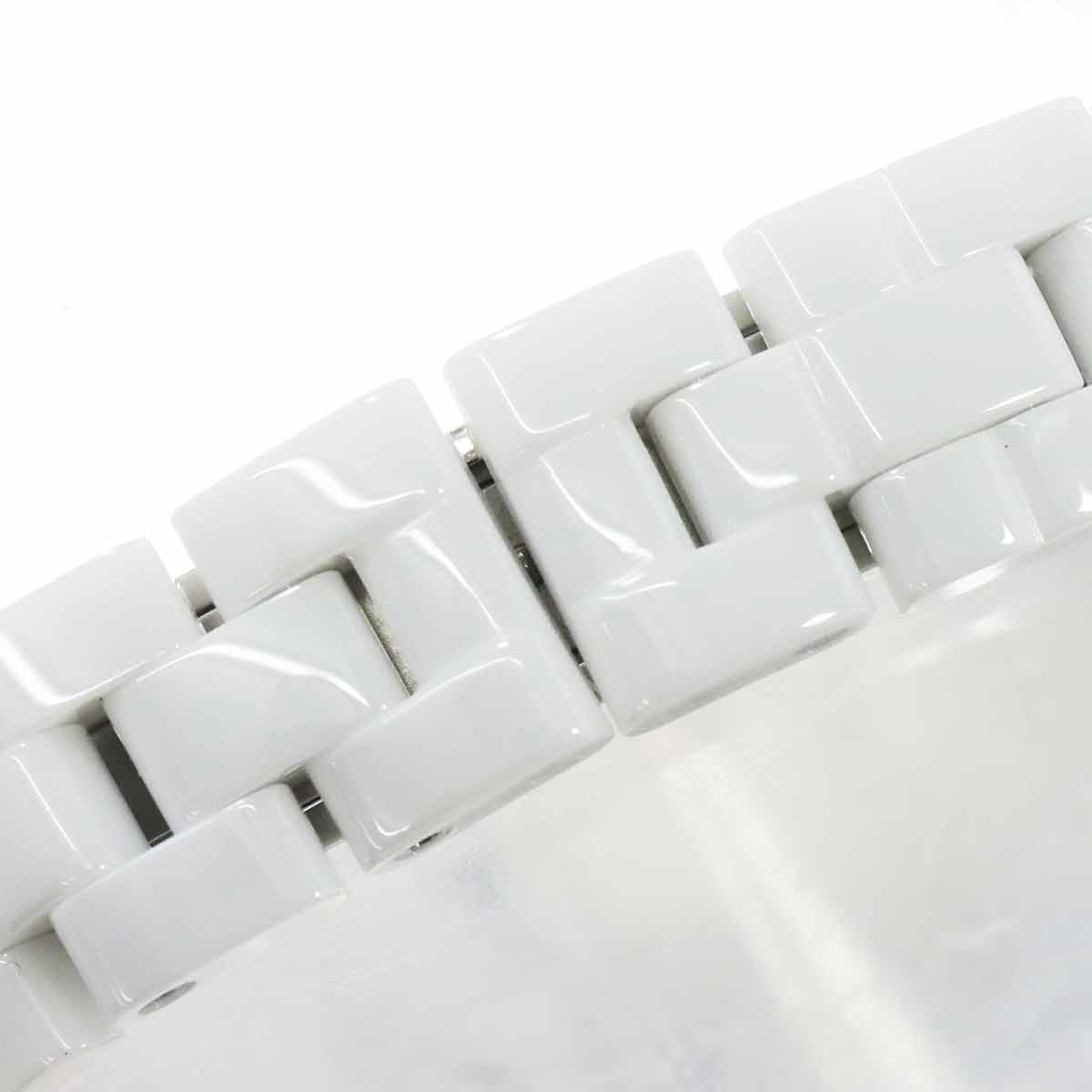 J12 H2570 29mm 8P Diamond Quartz White Shell Dial Ladies Watch