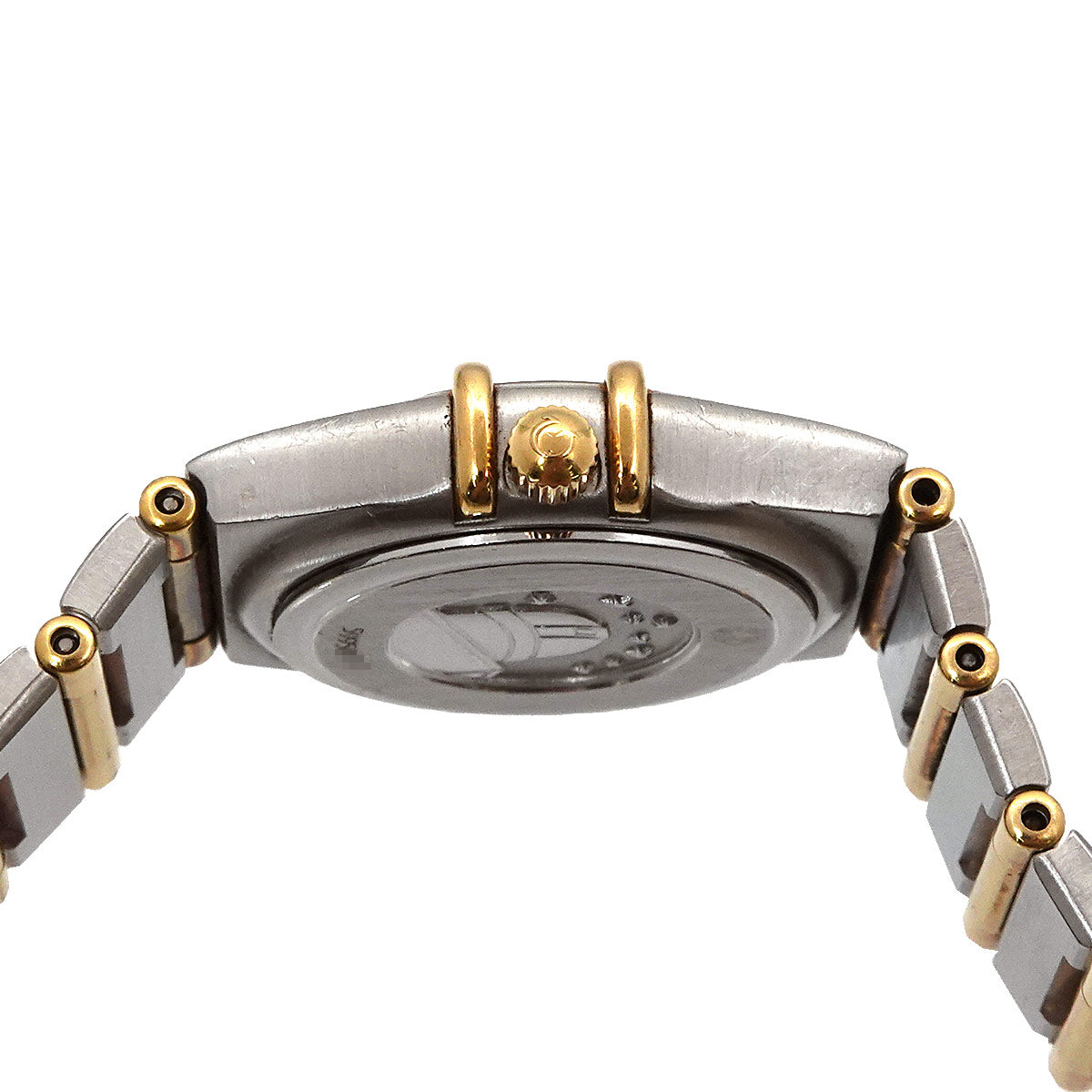 Constellation mini 1262.75 12P Diamond 750 YG White Shell Dial