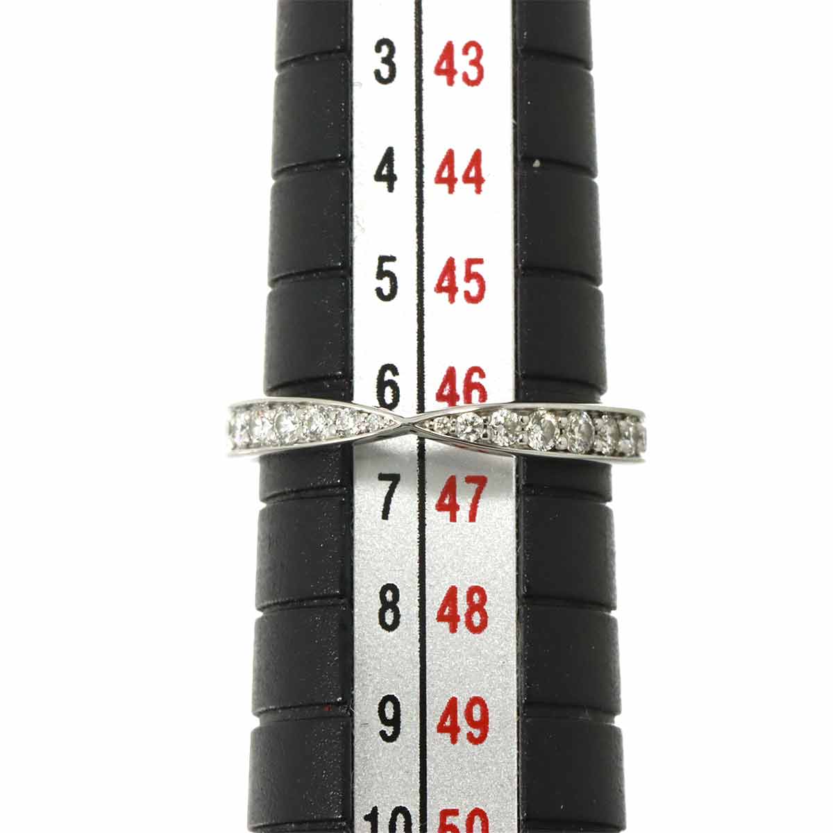 Harmony Band Ring Diamond Pt Platinum size3.75(US)