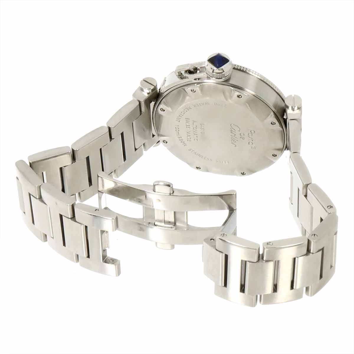 Pasha Seatimer W31080M7 Automatic Date Silver Dial Mens Watch