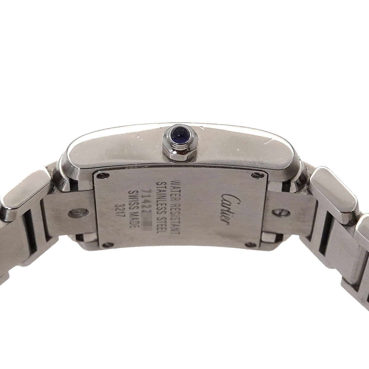 Tank Francaise SM W51008Q3 Quartz Cream Dial Ladies Watch