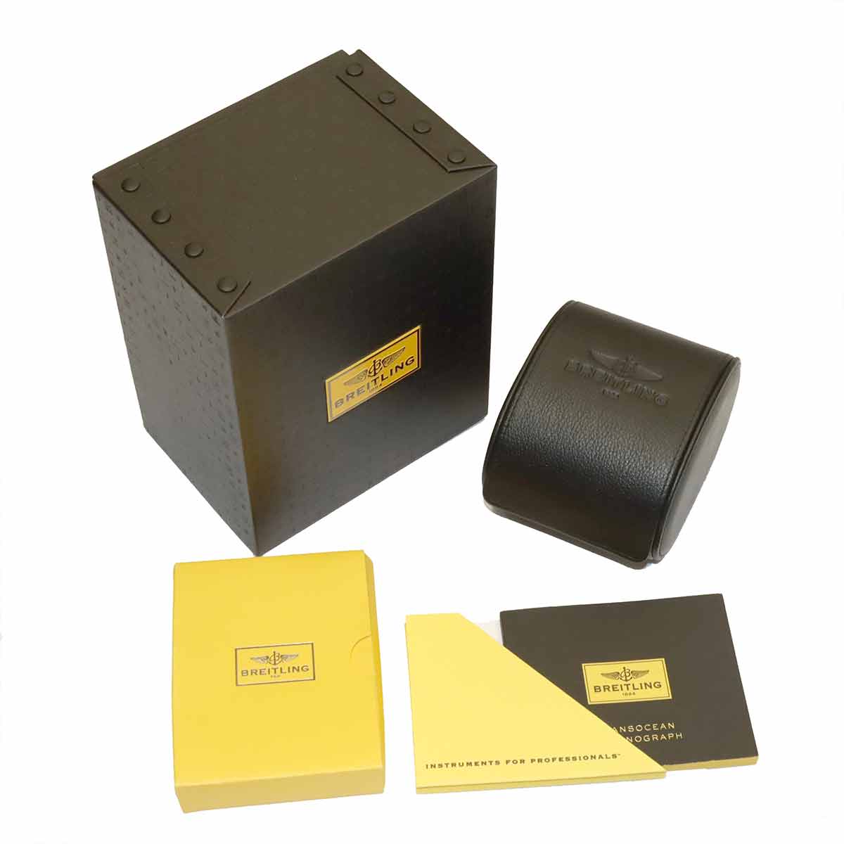 TRANSOCEAN Chronograph AB0152 Automatic Black Dial Mens