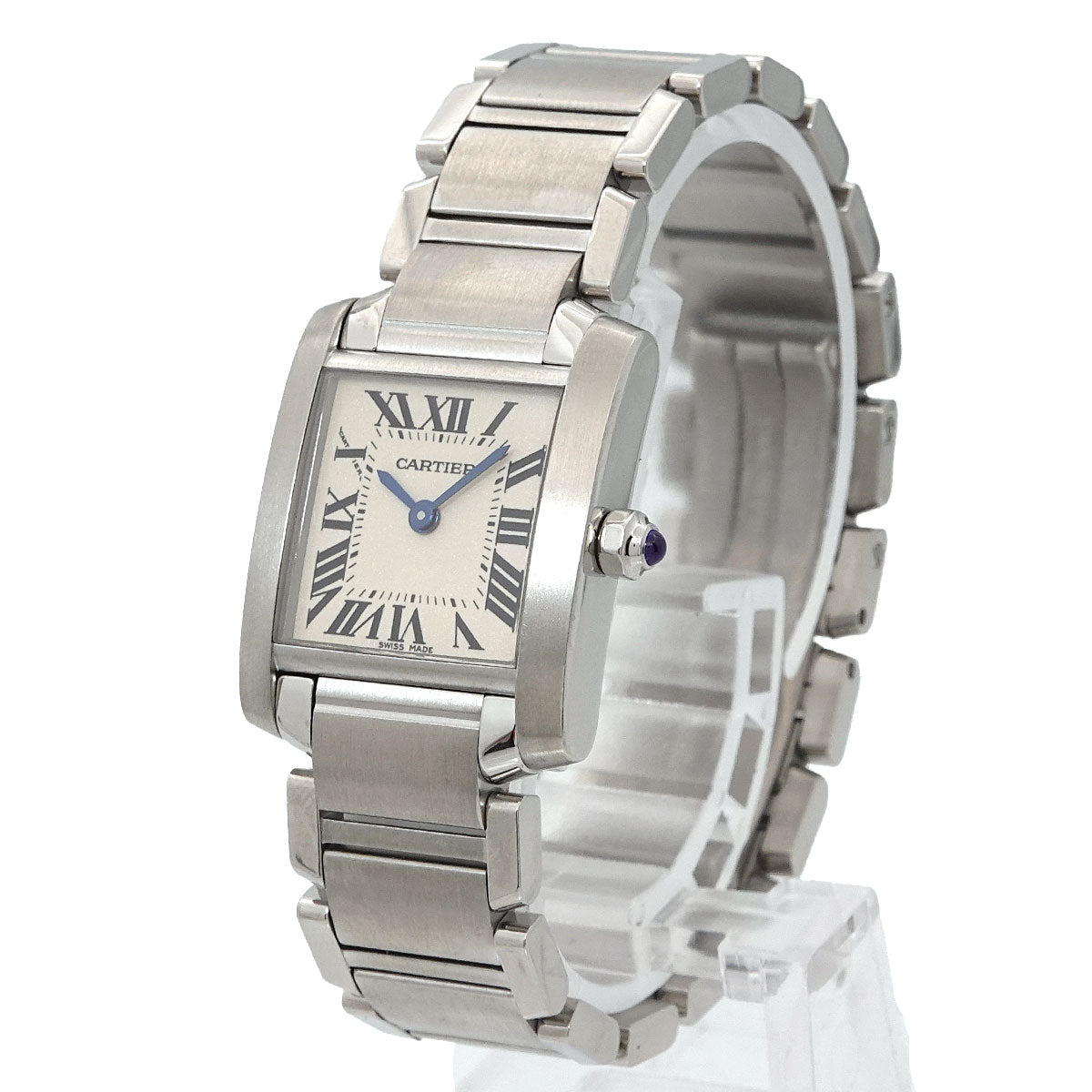 Tank Francaise SM W51008Q3 Quartz Cream Dial Ladies Watch