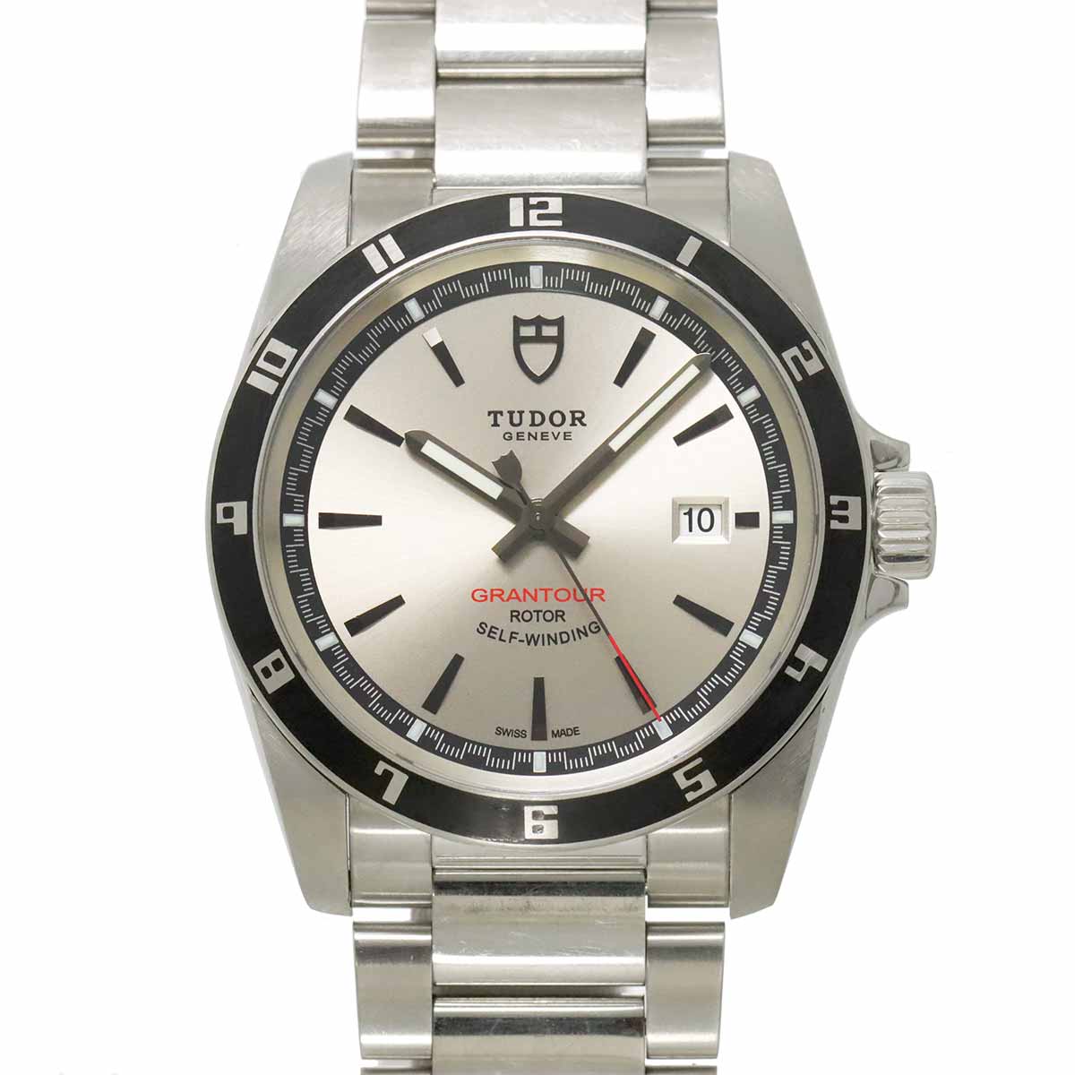 Grantour 20500N Date Automatic Silver Dial Mens Watch