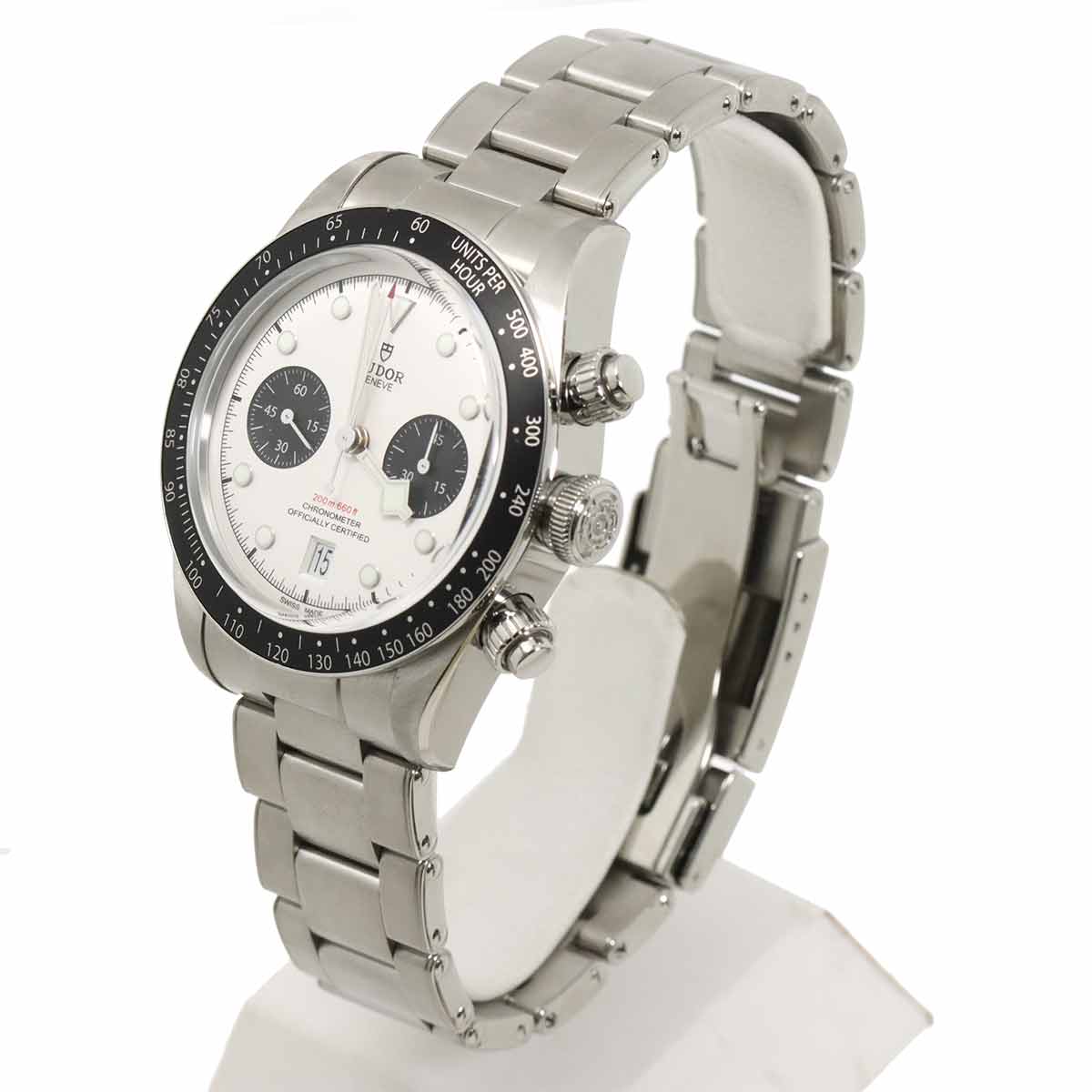 Black Bay Chronograph 79360N Automatic Opaline Dial Mens Watch