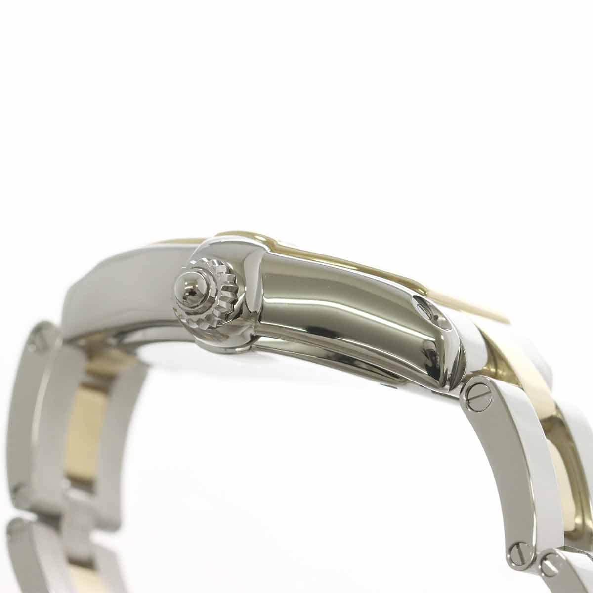 Roadster SM W62026Y4 Date K18YG Quartz Silver Dial Ladies