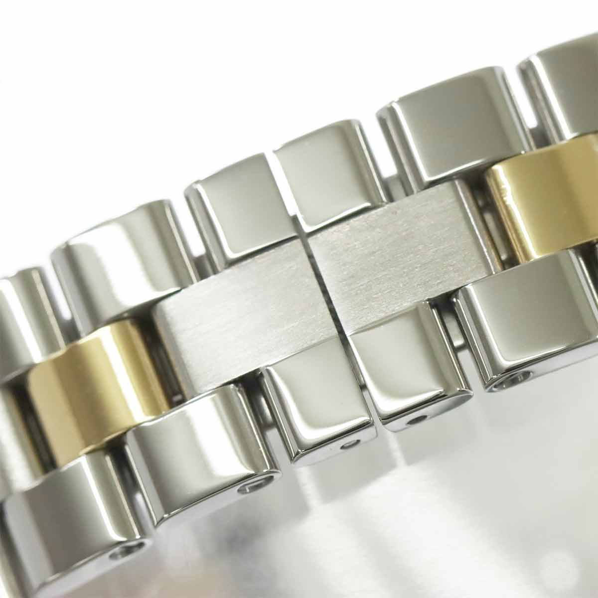 Roadster SM W62026Y4 Date K18YG Quartz Silver Dial Ladies