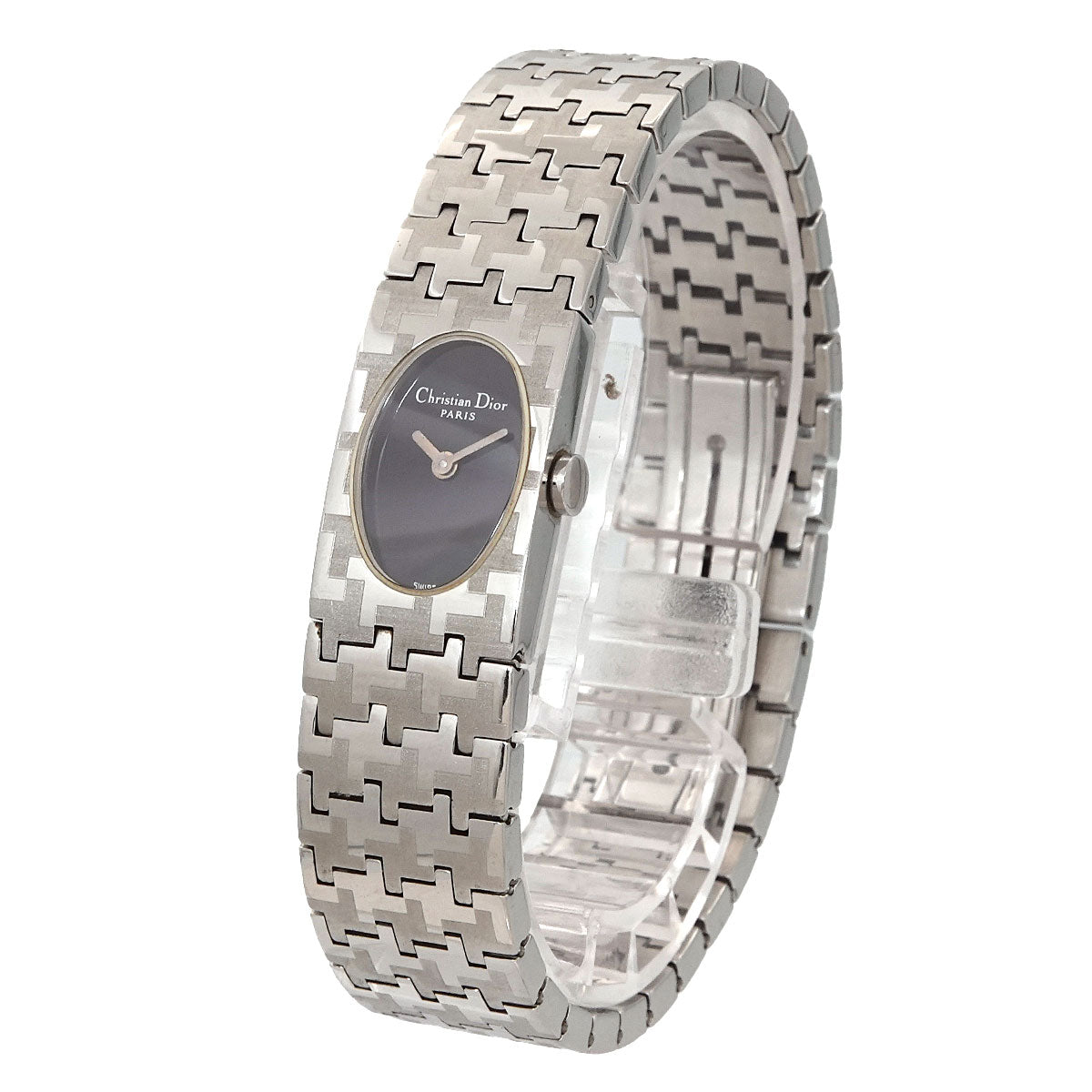 Miss Dior D70 100 Black Dial Quartz Ladies Watch