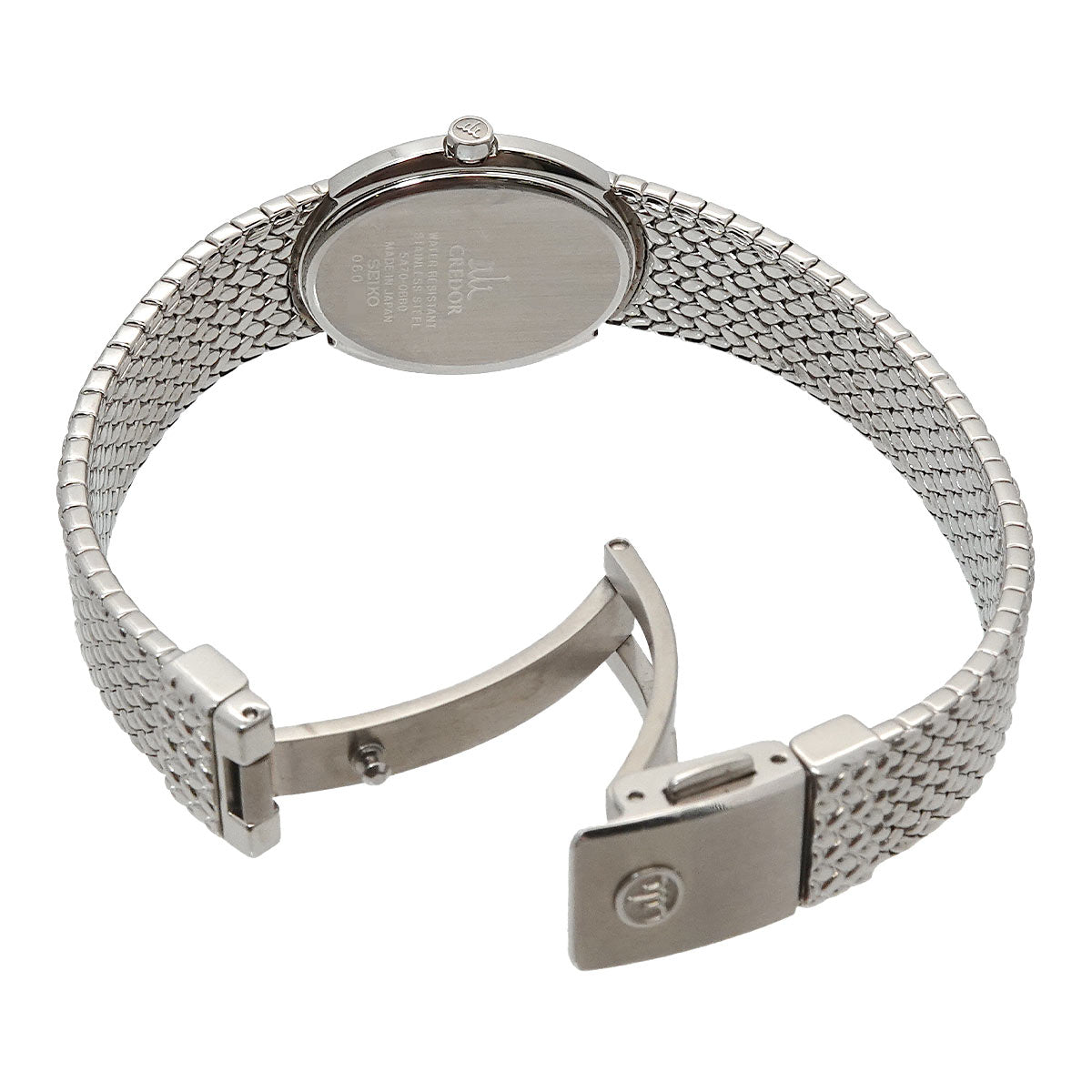 CREDOR GSWE901 5A70-0BB0 Quartz White Shell Dial Ladies