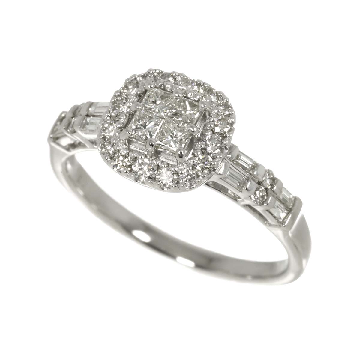 Diamond 0.70ct Ring Pt size7.5-7.75(US)