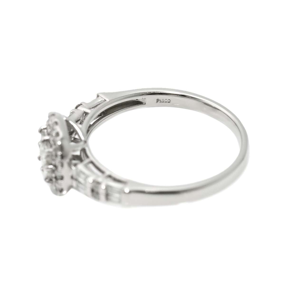 Diamond 0.70ct Ring Pt size7.5-7.75(US)