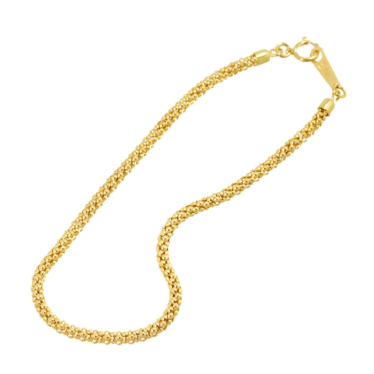 Bracelet 18K K18 YG Yellow Gold 750