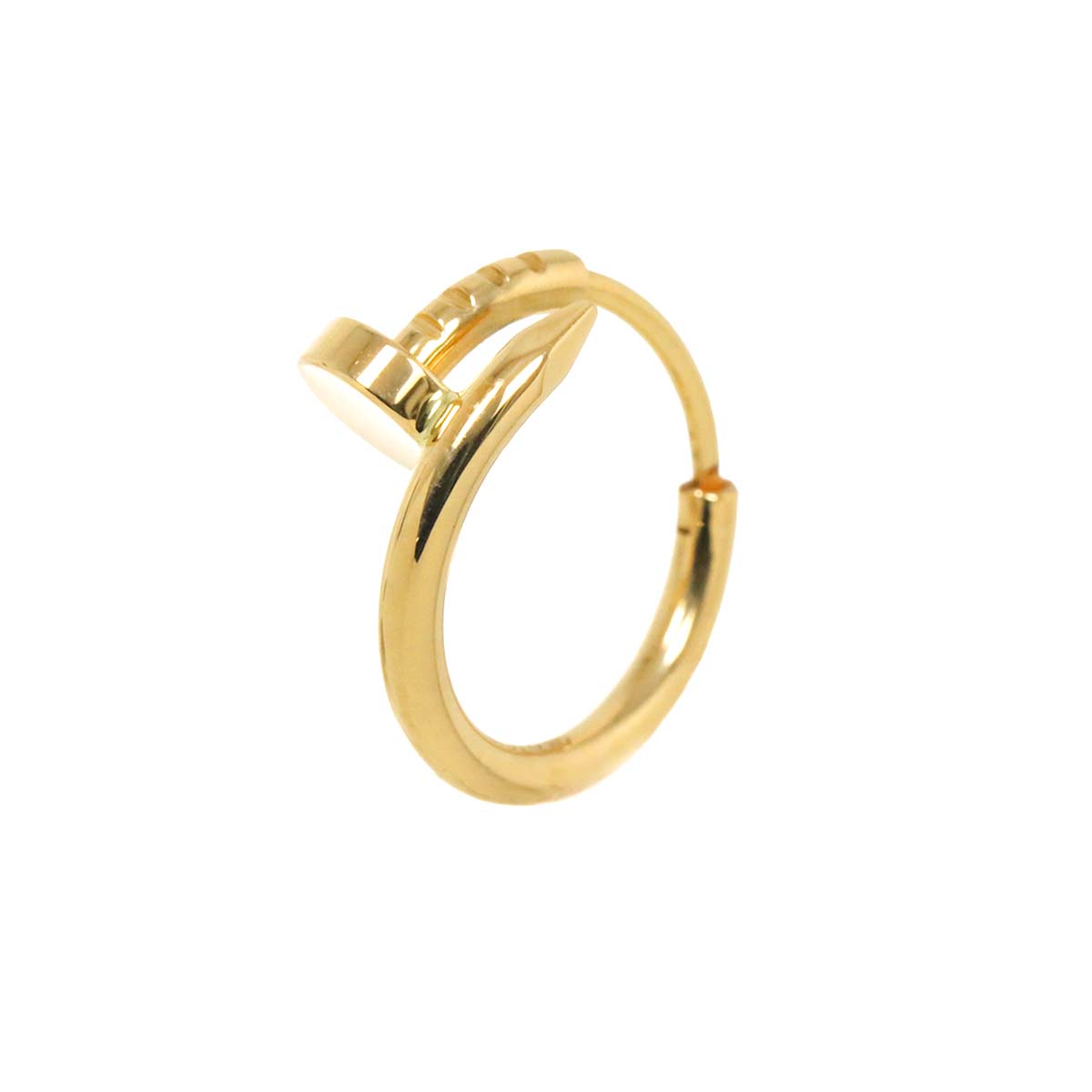 JUSTE UN CLOU Single Earring Pierced 18K YG 750 One Piece only