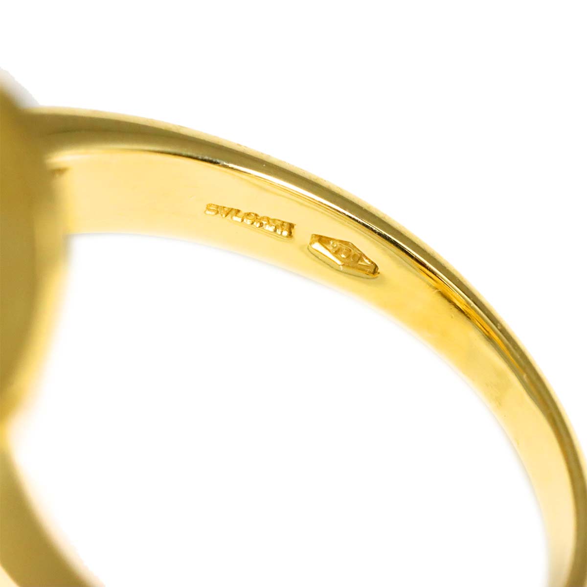 Cicladi Diamond Ring 18K Yellow Gold 750 siza 6-6.25(US)