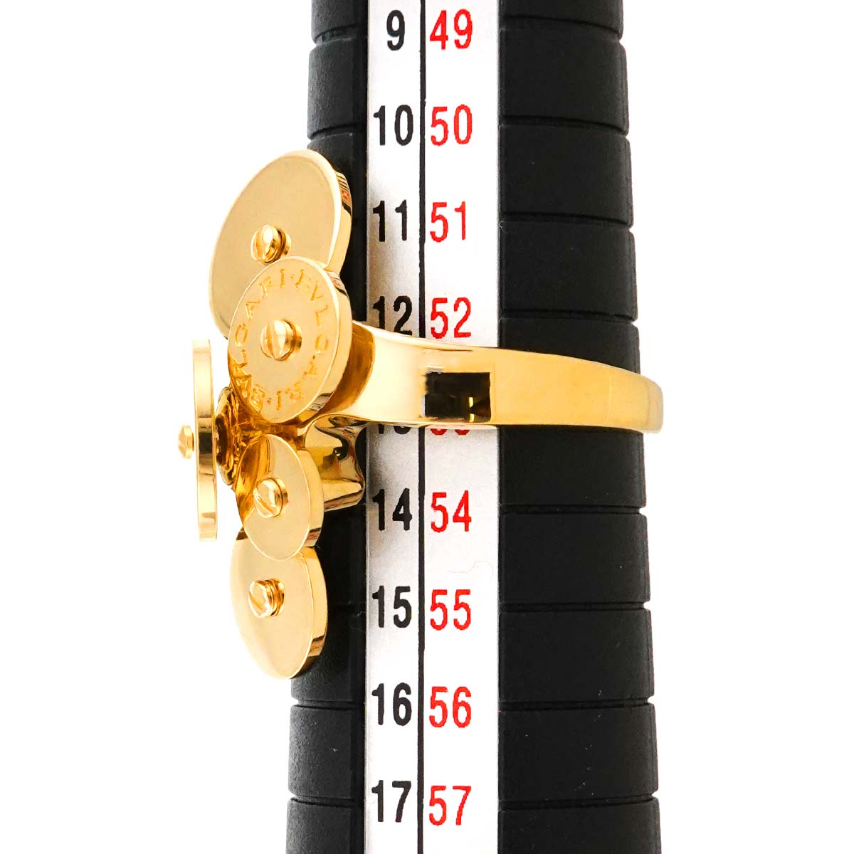 Cicladi Diamond Ring 18K Yellow Gold 750 siza 6-6.25(US)