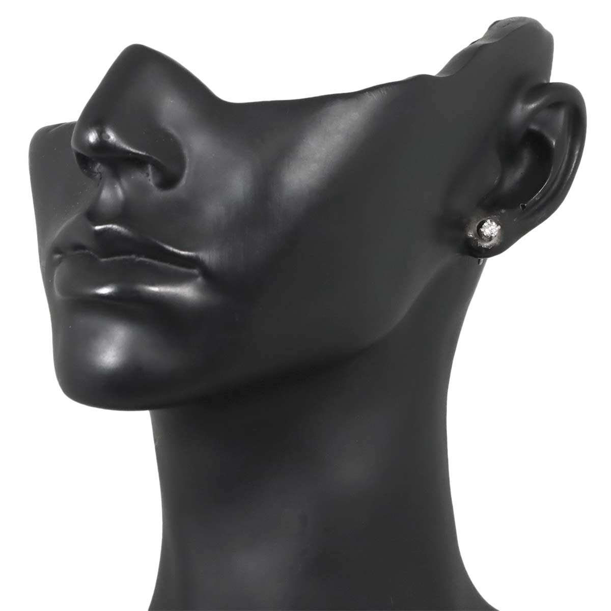 Diamond Earrings Pierced Pt