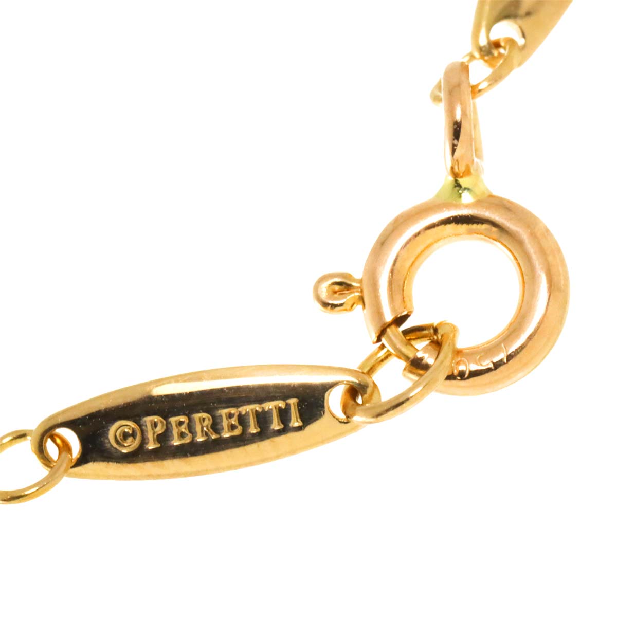 By The Yard Diamond 0.18ct H/VVS1/3EX Necklace 18K PG 750