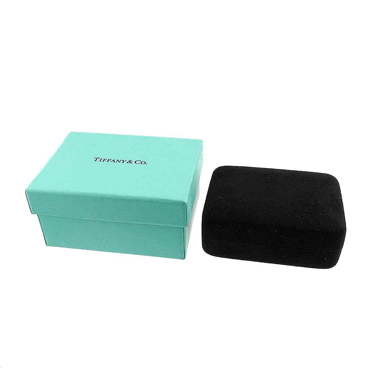 Square Diamond Earrings Pierced 18K WG 750