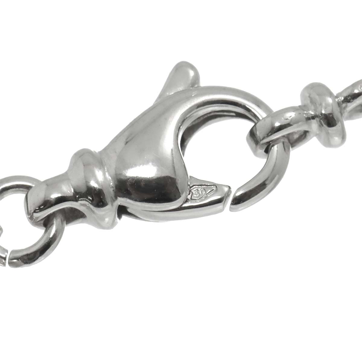 Parentesi Diamond Necklace 18K White Gold 750