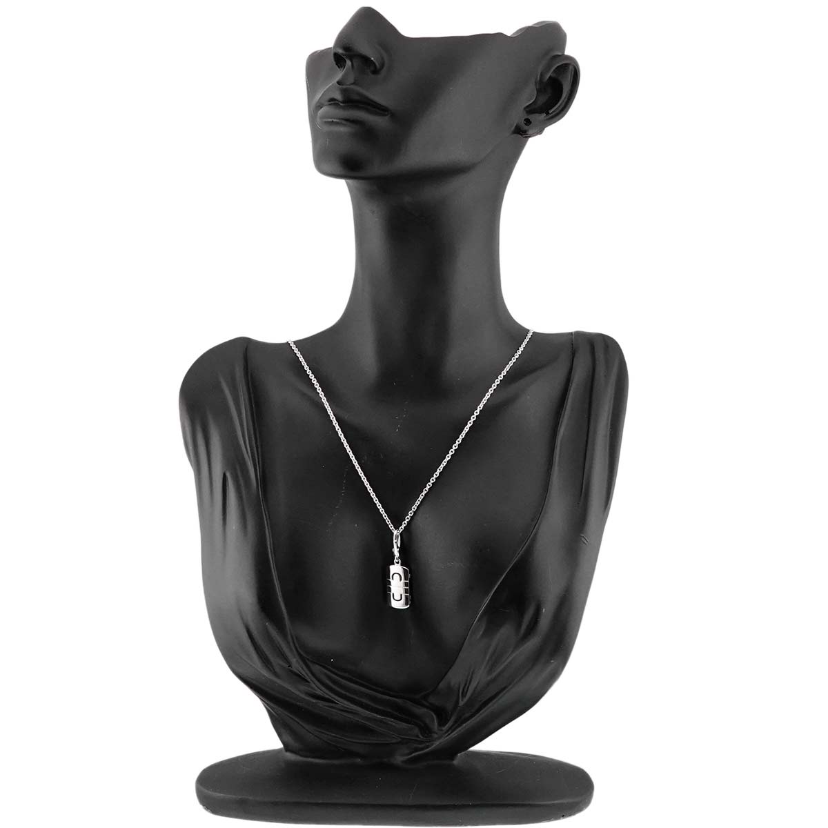 Parentesi Diamond Necklace 18K White Gold 750