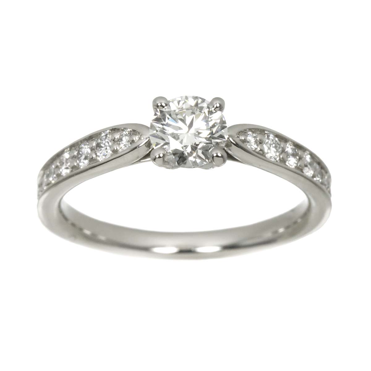 Harmony Diamond 0.39ct G/VVS1/3EX Ring Pt Size4-4.5(US)
