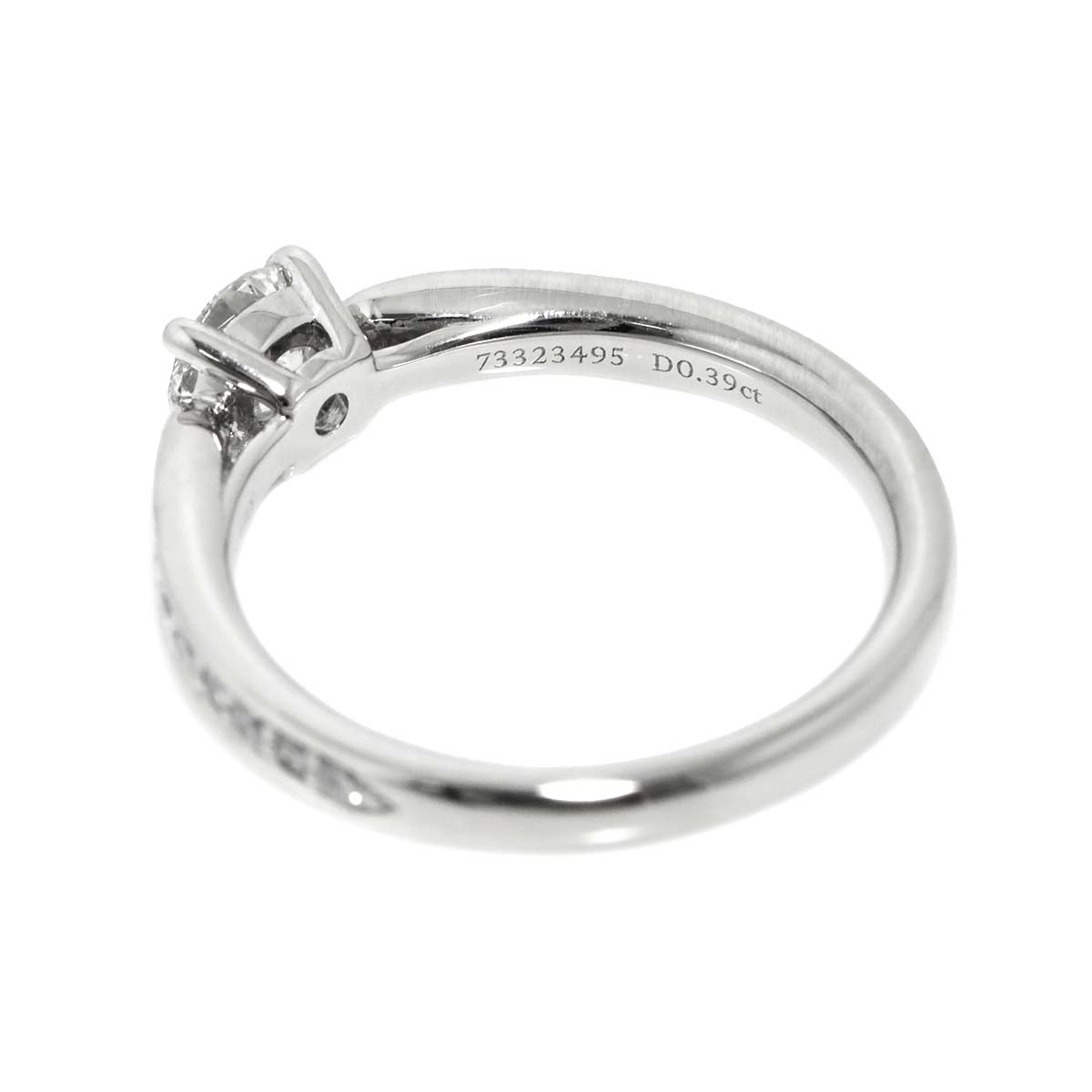 Harmony Diamond 0.39ct G/VVS1/3EX Ring Pt Size4-4.5(US)